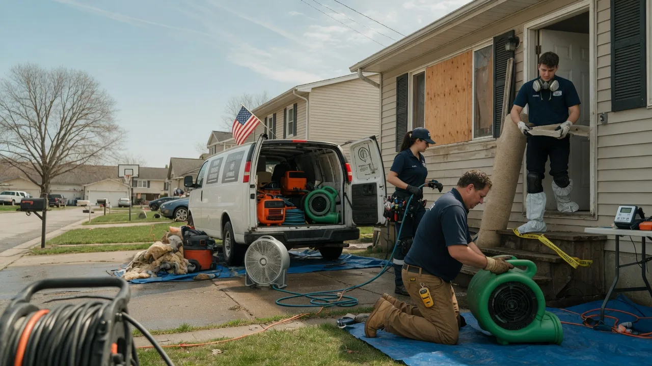 Water Damage Restoration in Cashion, AZ near me